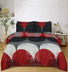 Floral  Quilt Cover 6 Pcs Design #222