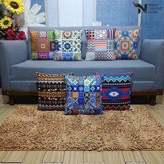 7 Pcs Digital Printed Cushions Ds #211 Cushion Cover