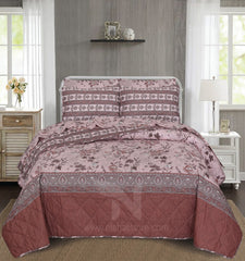 Quilted Comforter Set 6 Pcs Design 1043