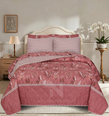 Quilted Comforter Set 6 Pcs Design 1045