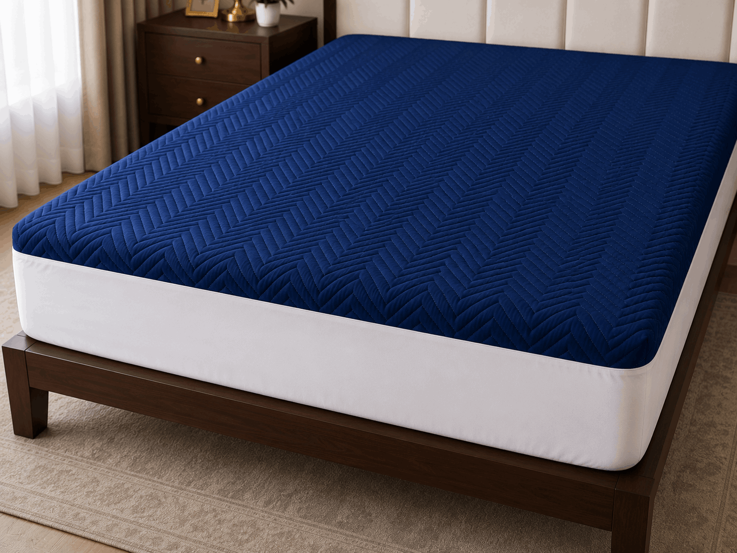 Mattress Protector Quilted Waterproof Ultra sonic NCS #113