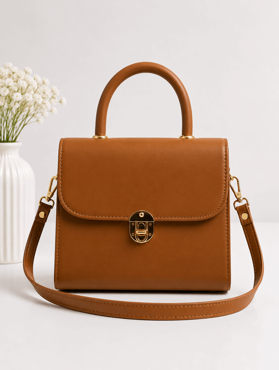 Croco Vault satchel Hand Bag