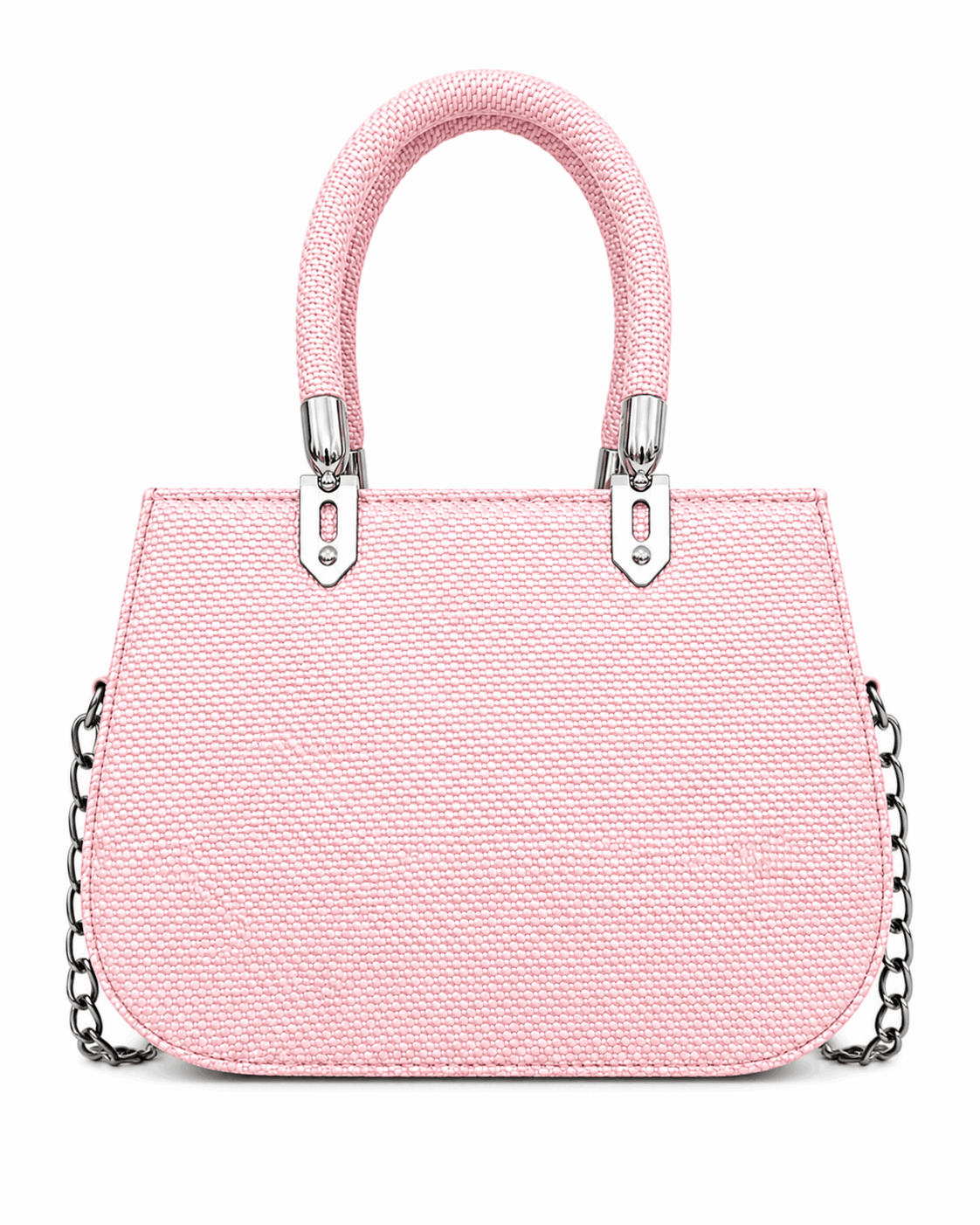 Skyway Woven Texture Top Handle Satchel Bag
