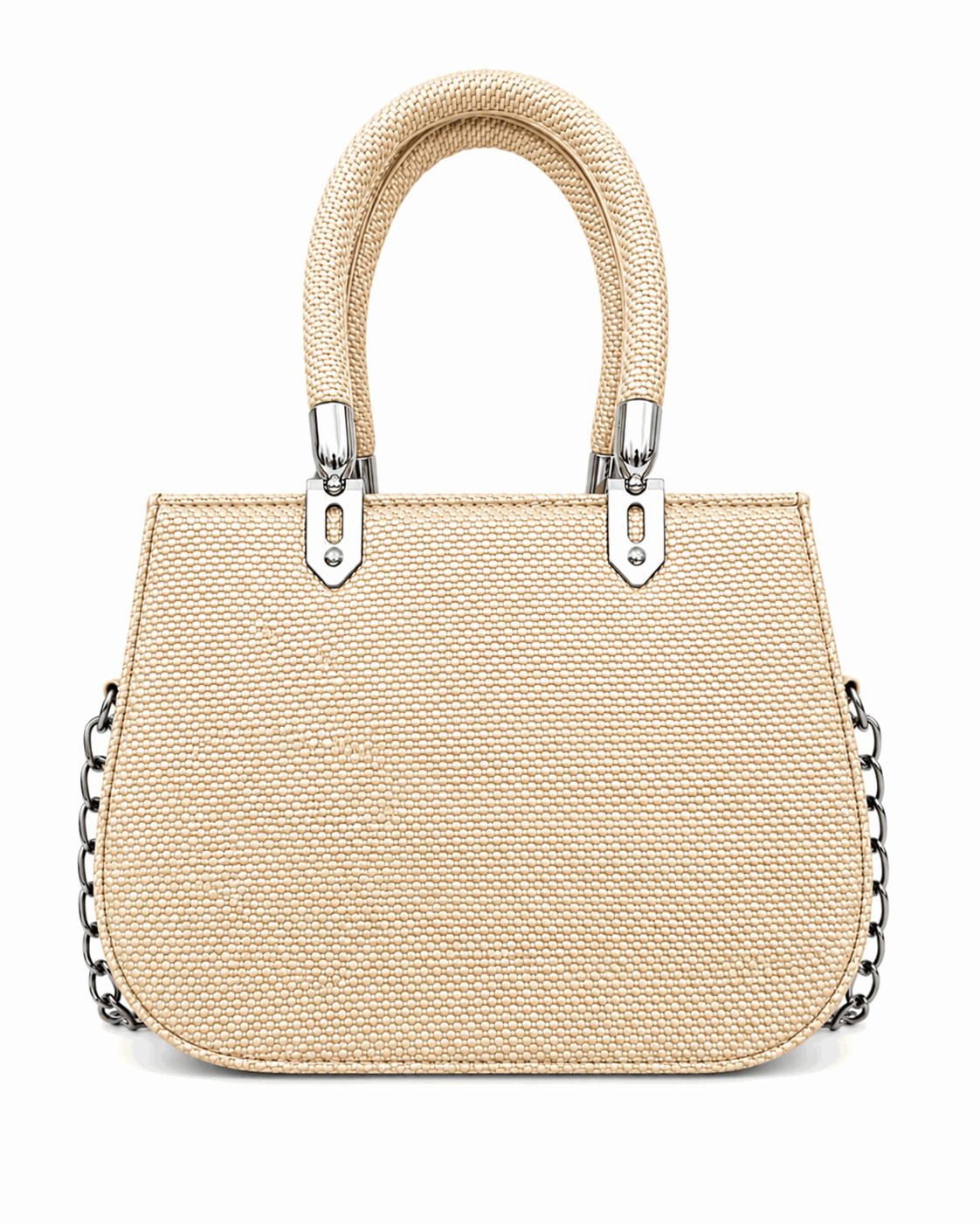 Skyway Woven Texture Top Handle Satchel Bag