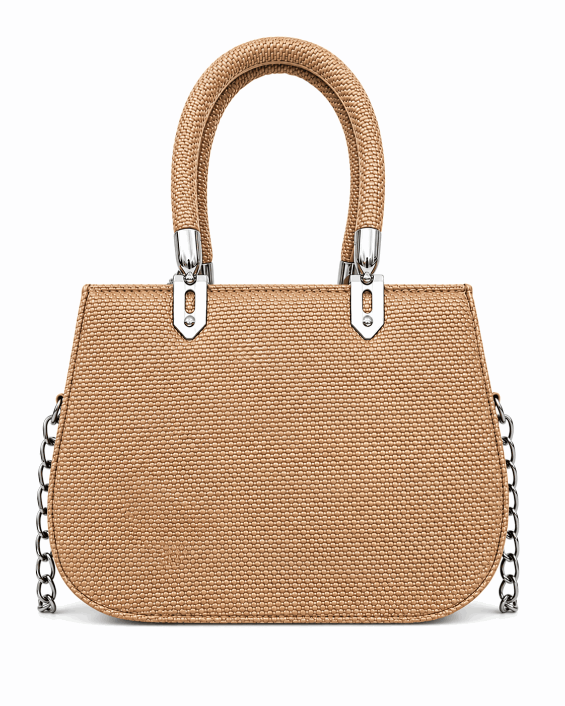 Skyway Woven Texture Top Handle Satchel Bag