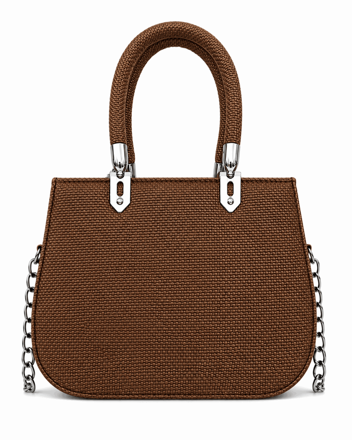 Skyway Woven Texture Top Handle Satchel Bag