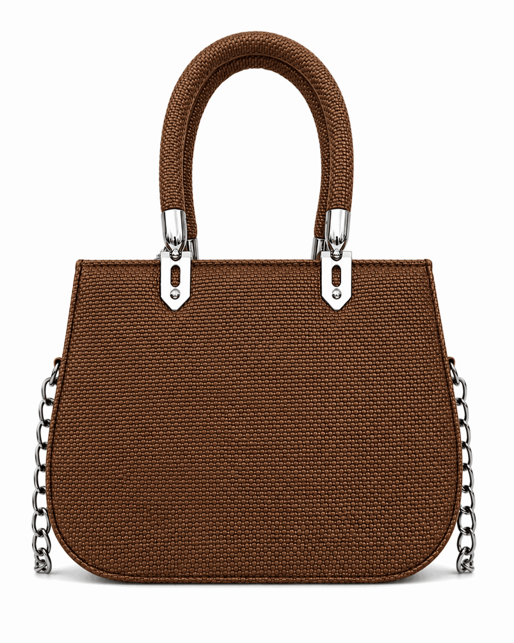 Skyway Woven Texture Top Handle Satchel Bag