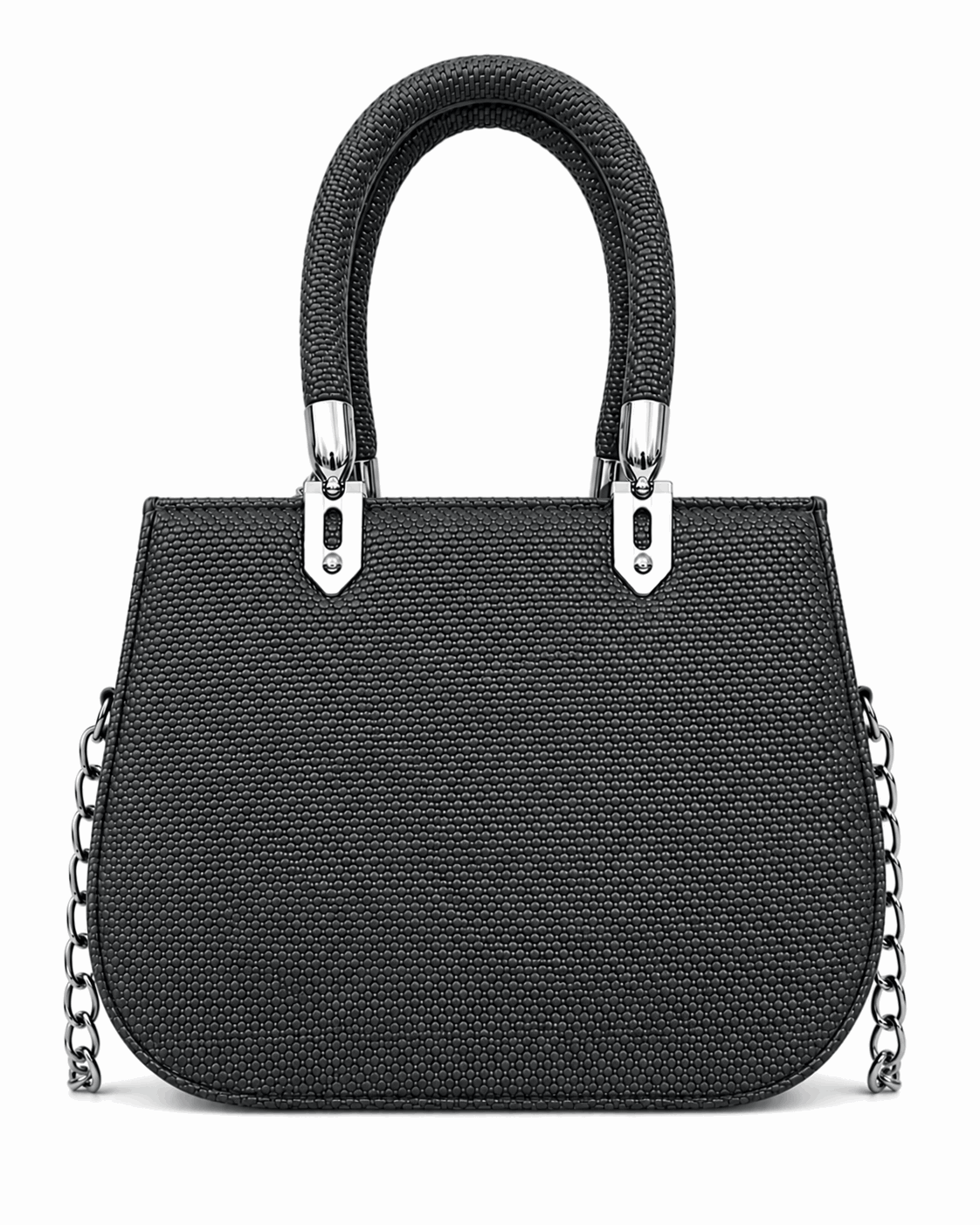 Skyway Woven Texture Top Handle Satchel Bag