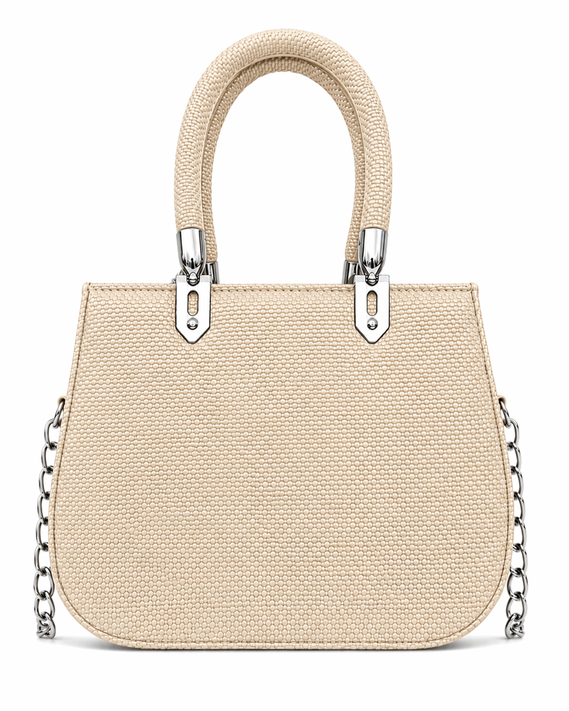 Skyway Woven Texture Top Handle Satchel Bag