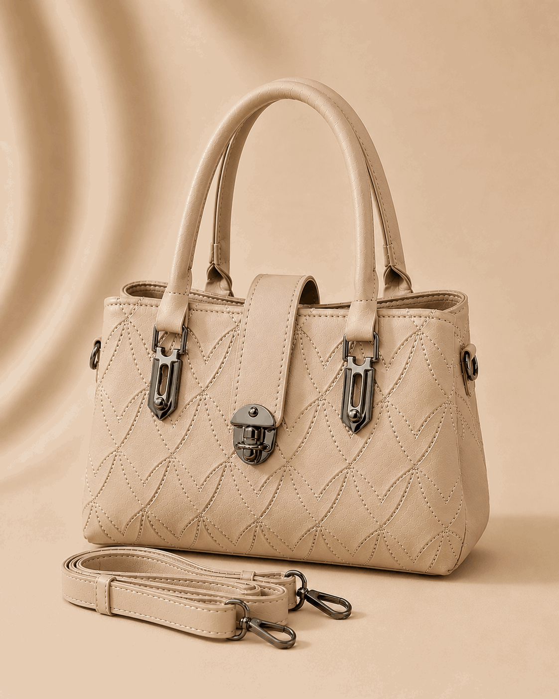 The Crown Quilt Satchel