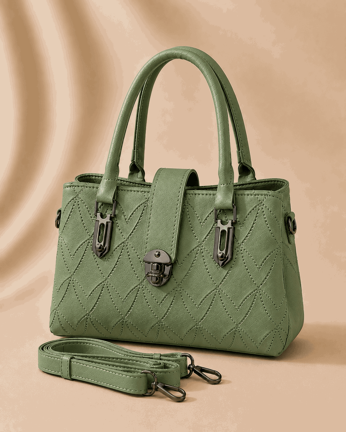 The Crown Quilt Satchel