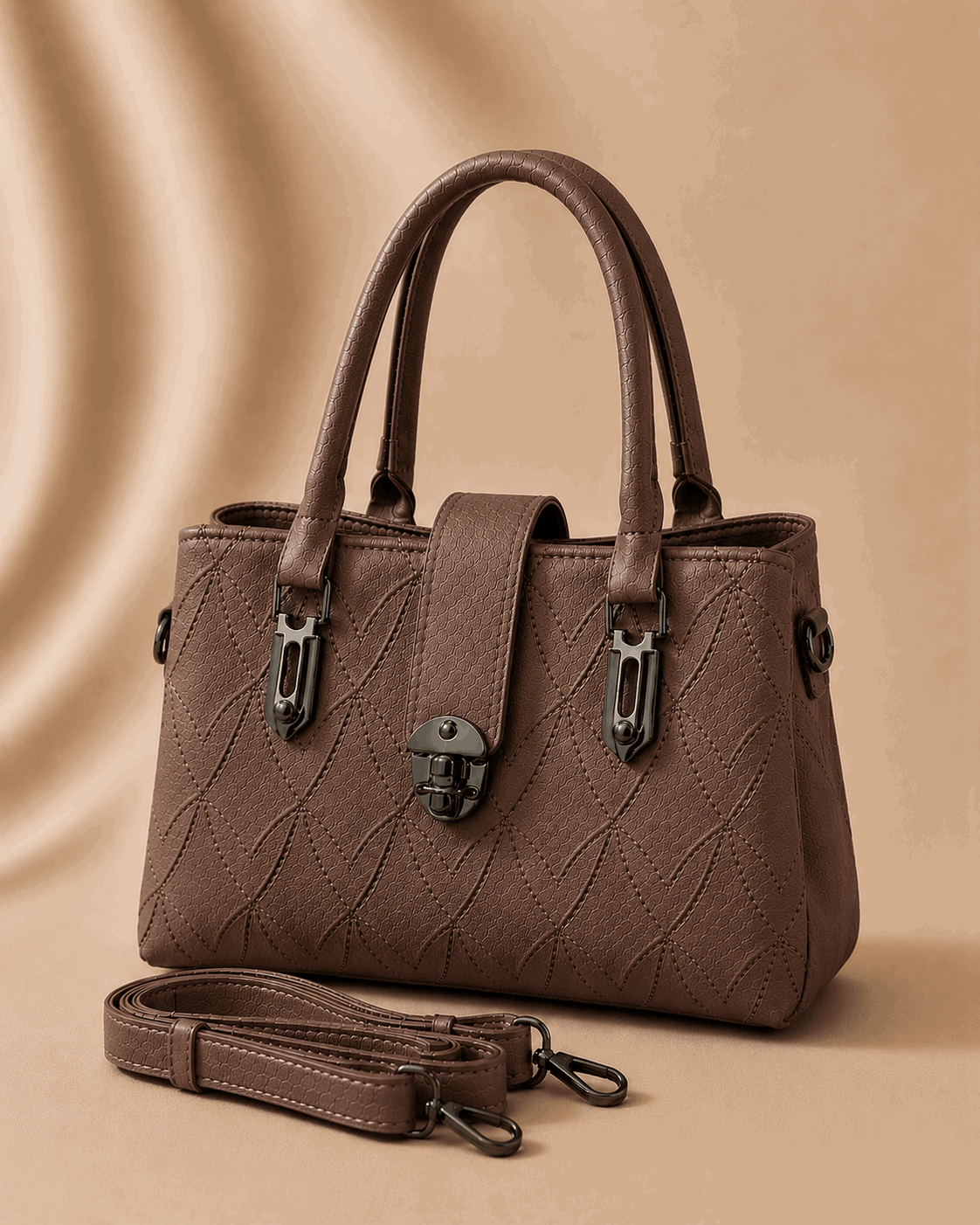The Crown Quilt Satchel