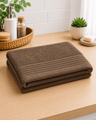 Linear Border Bath Towel