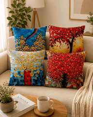 4 PCs Digital Printed Cushion Covers Ds#274