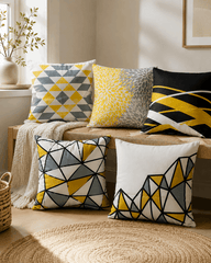 5 PCs Digital Printed Cushion Covers Ds#275