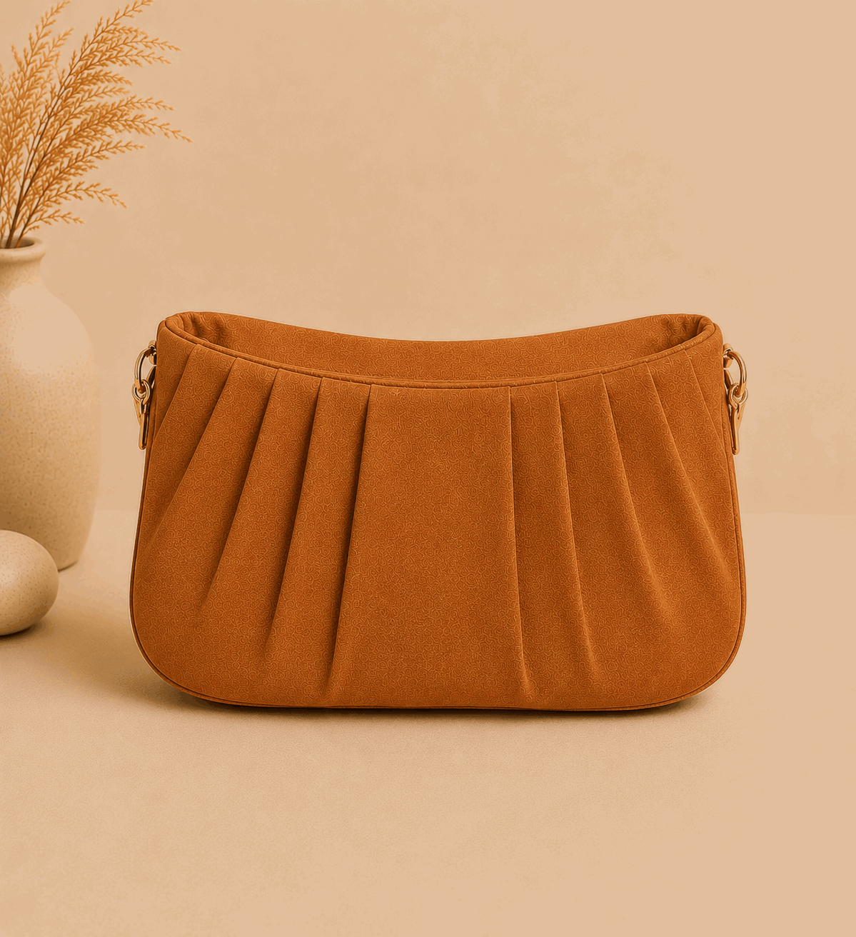 Pearl Chain Satchel Bag