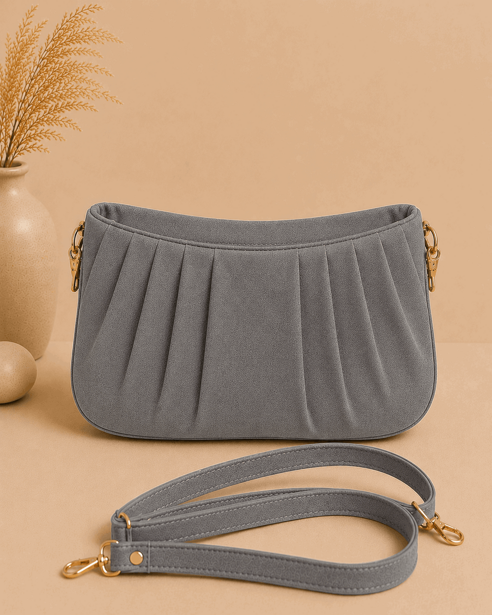 Pearl Chain Satchel Bag