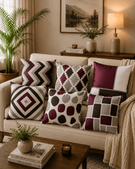 6 PCs Digital Printed Cushion Covers Ds#266