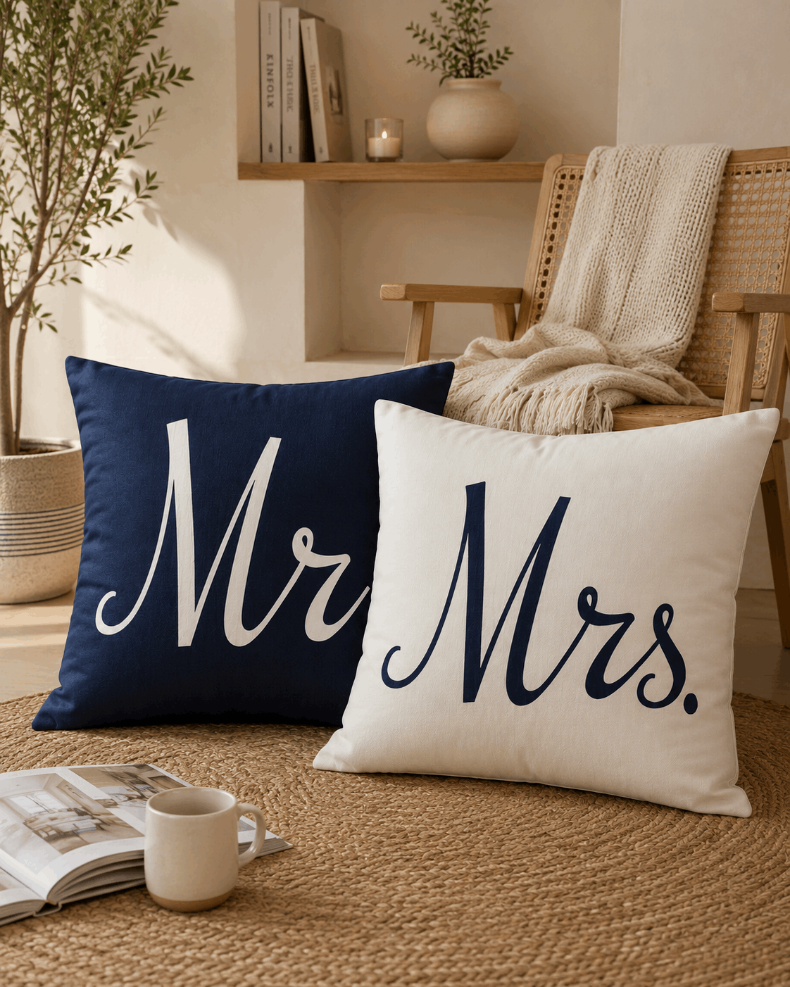 2 PCs Printed Cushion Covers Ds#268