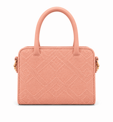 Dual Tone Textured Hand bag