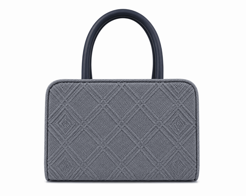 Dual Tone Textured Hand bag