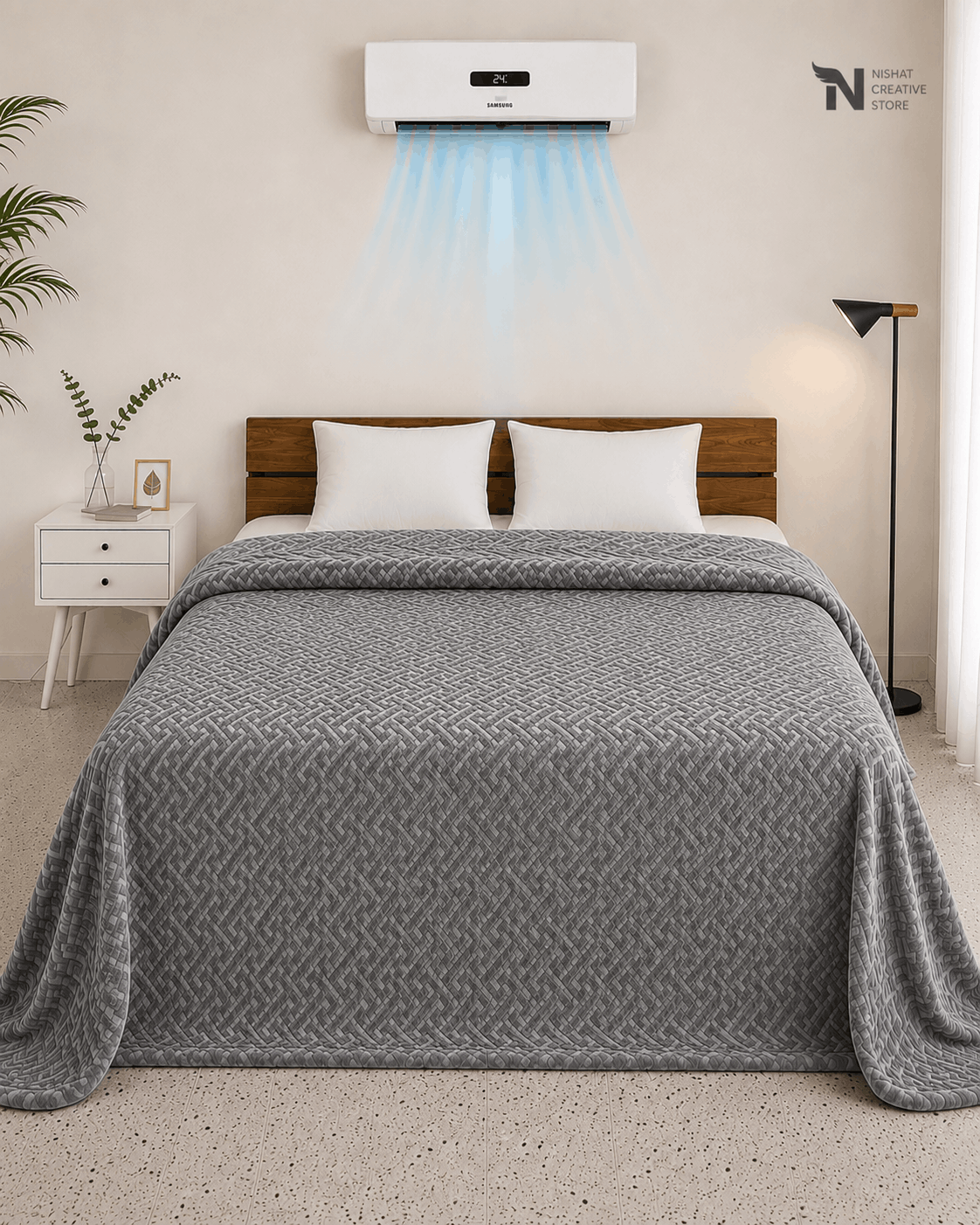 Embossed Double Blanket NCS# 220