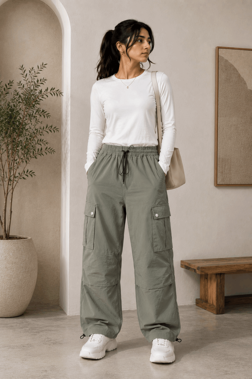 Lightweight Drawstring Trouser