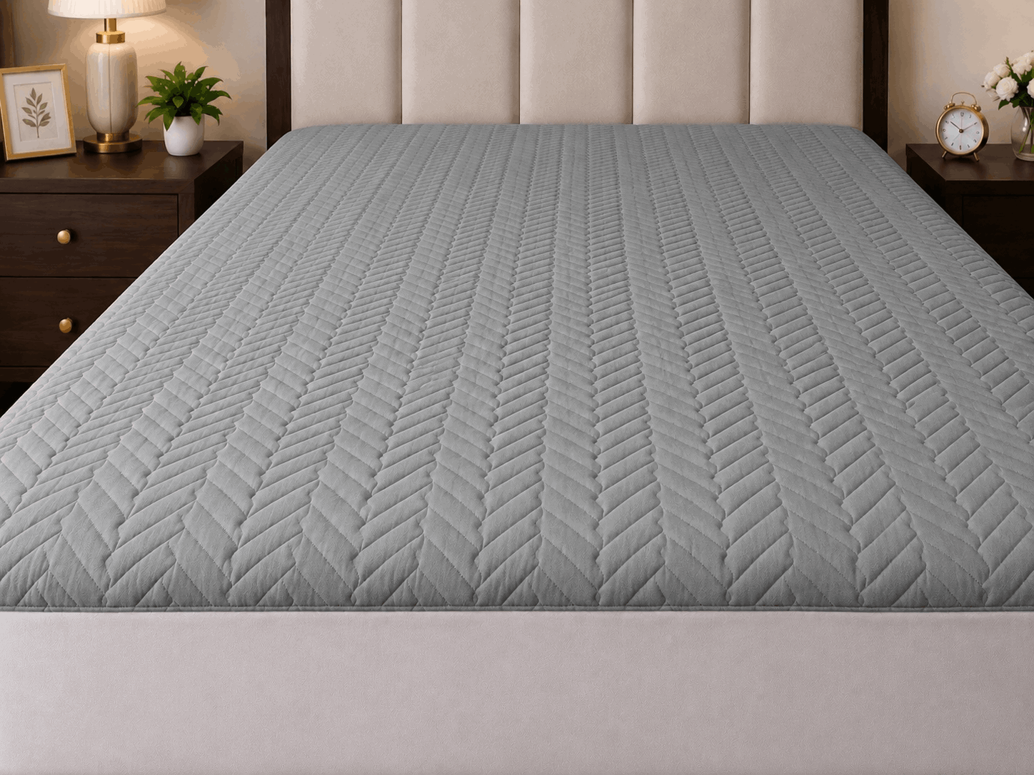 Mattress Protector Quilted Waterproof Ultra sonic NCS #117