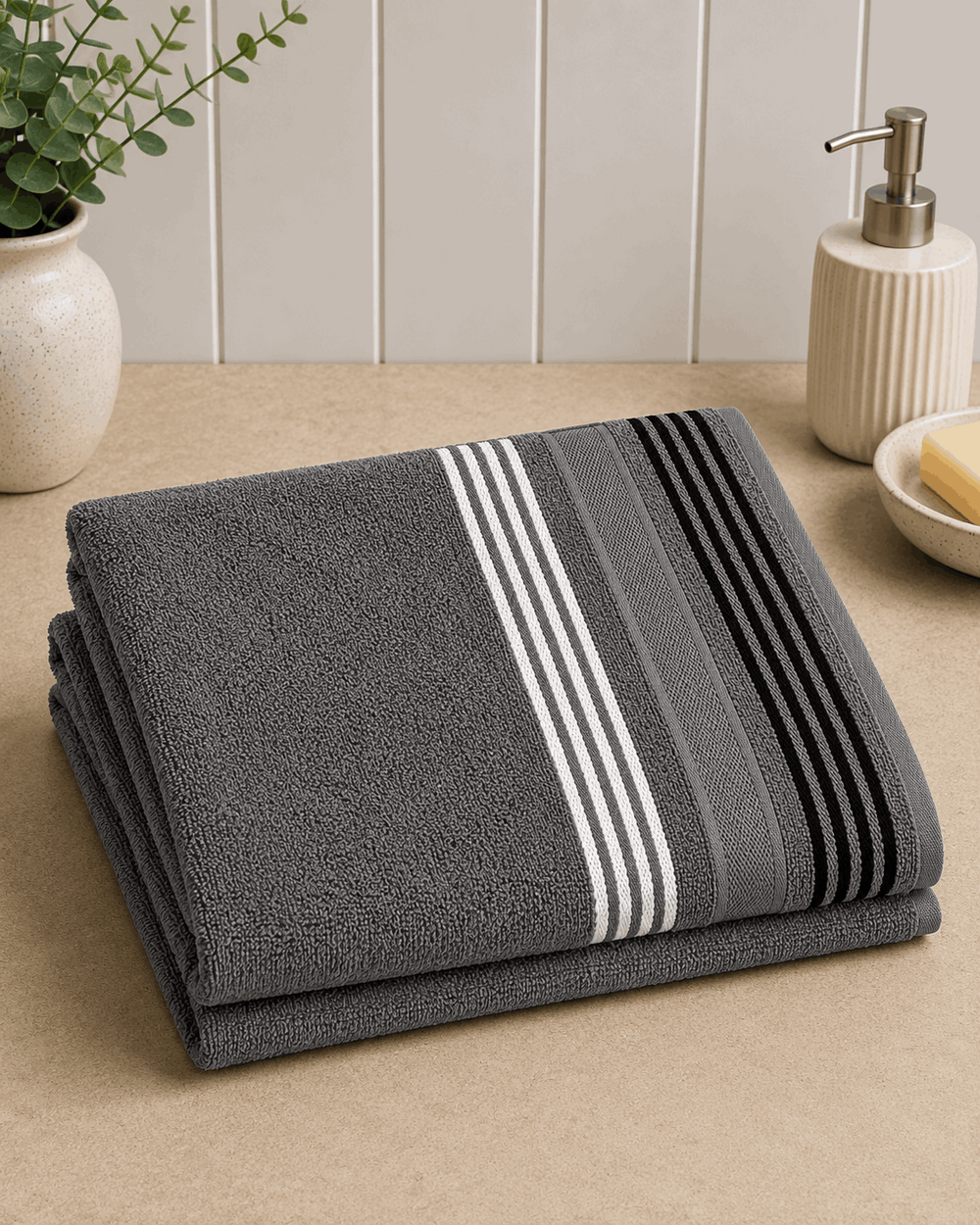 Apex Stripe Bath Towel