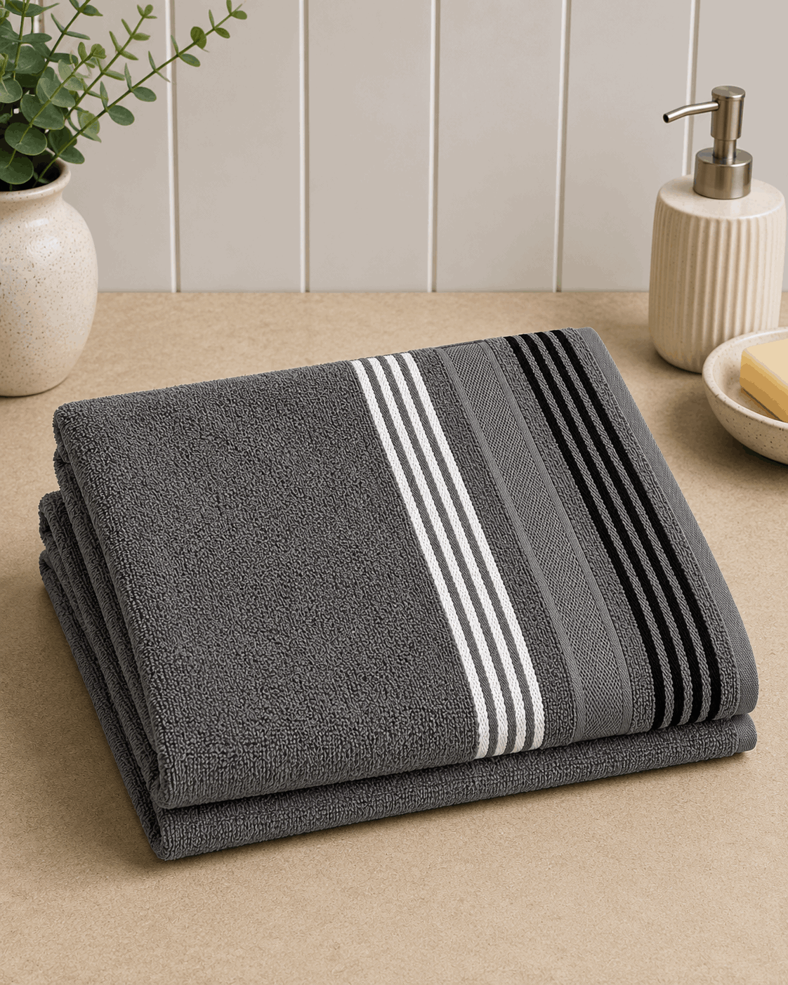 Apex Stripe Bath Towel