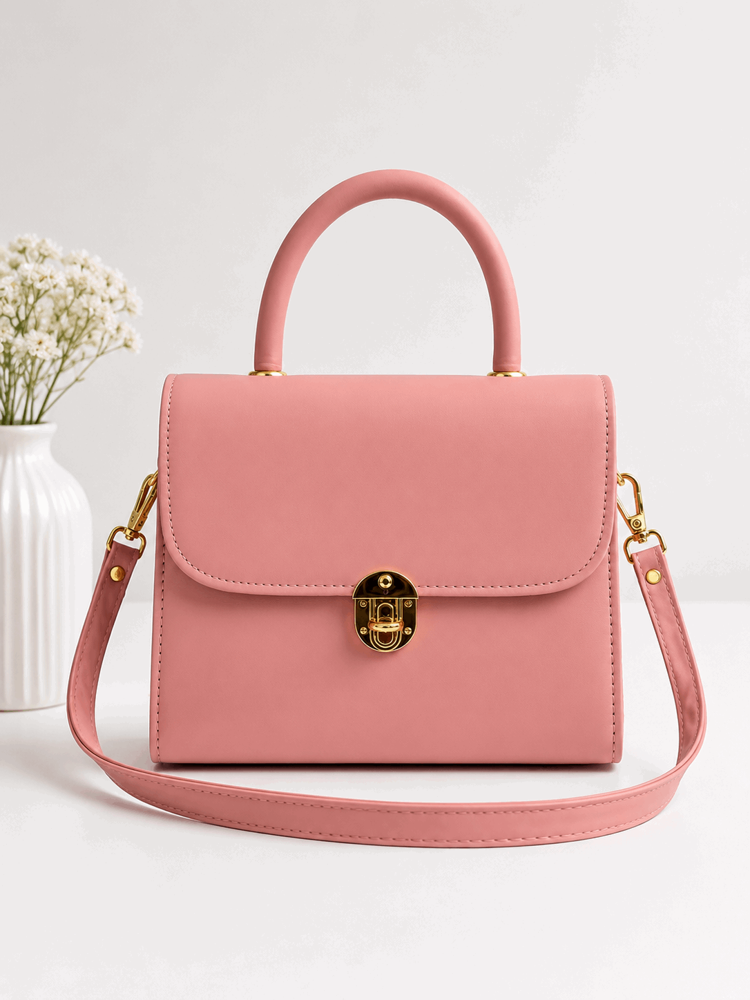 Croco Vault satchel Hand Bag