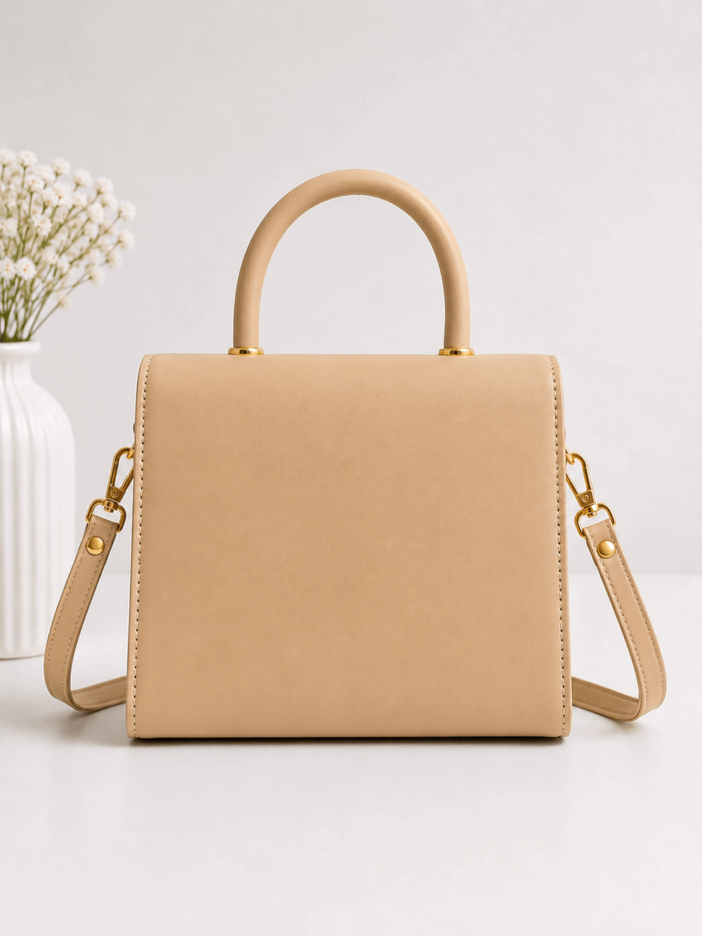 Croco Vault satchel Hand Bag