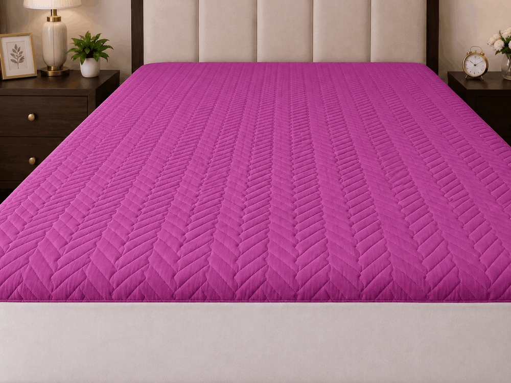 Mattress Protector Quilted Waterproof Ultra sonic NCS #112