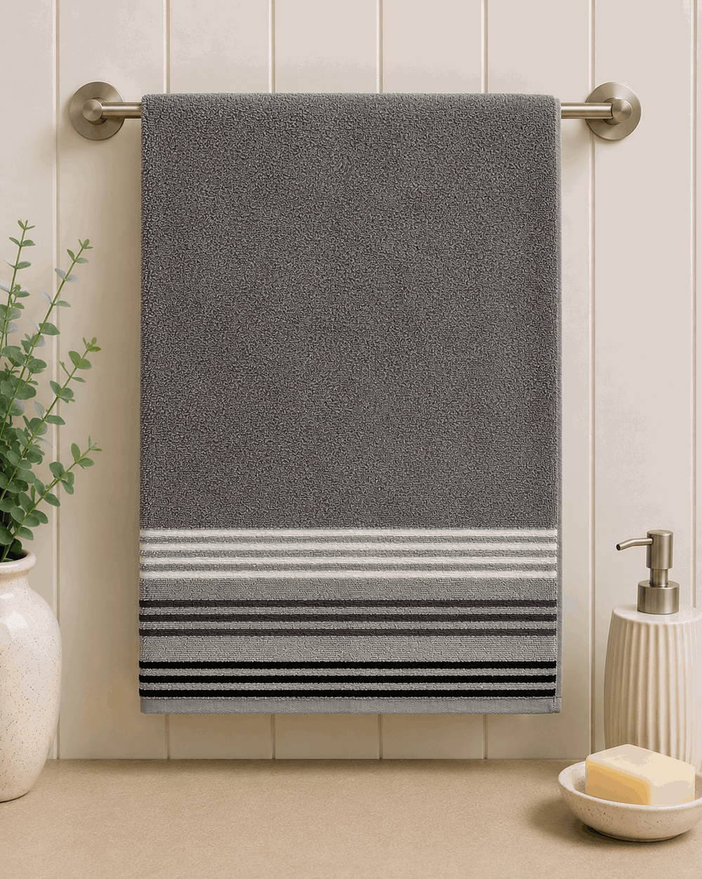 Apex Stripe Bath Towel