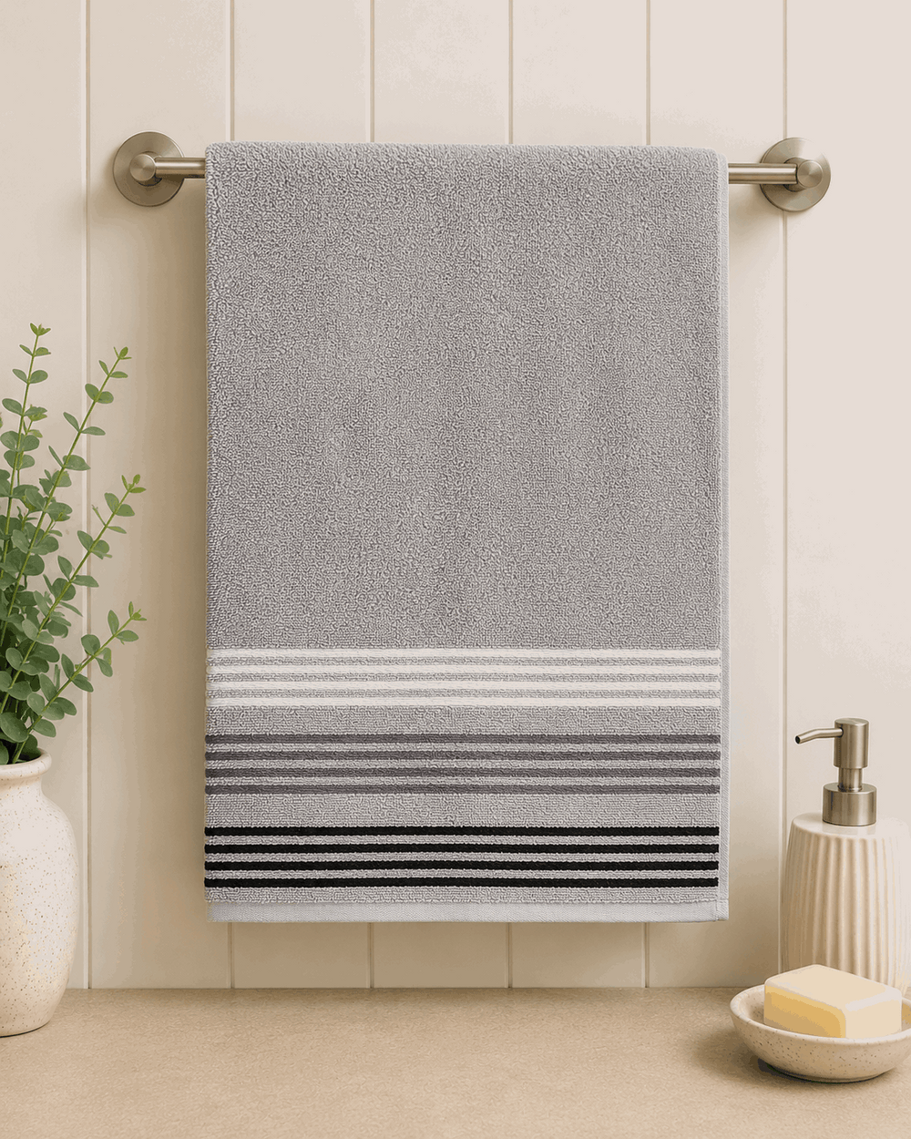 Apex Stripe Bath Towel