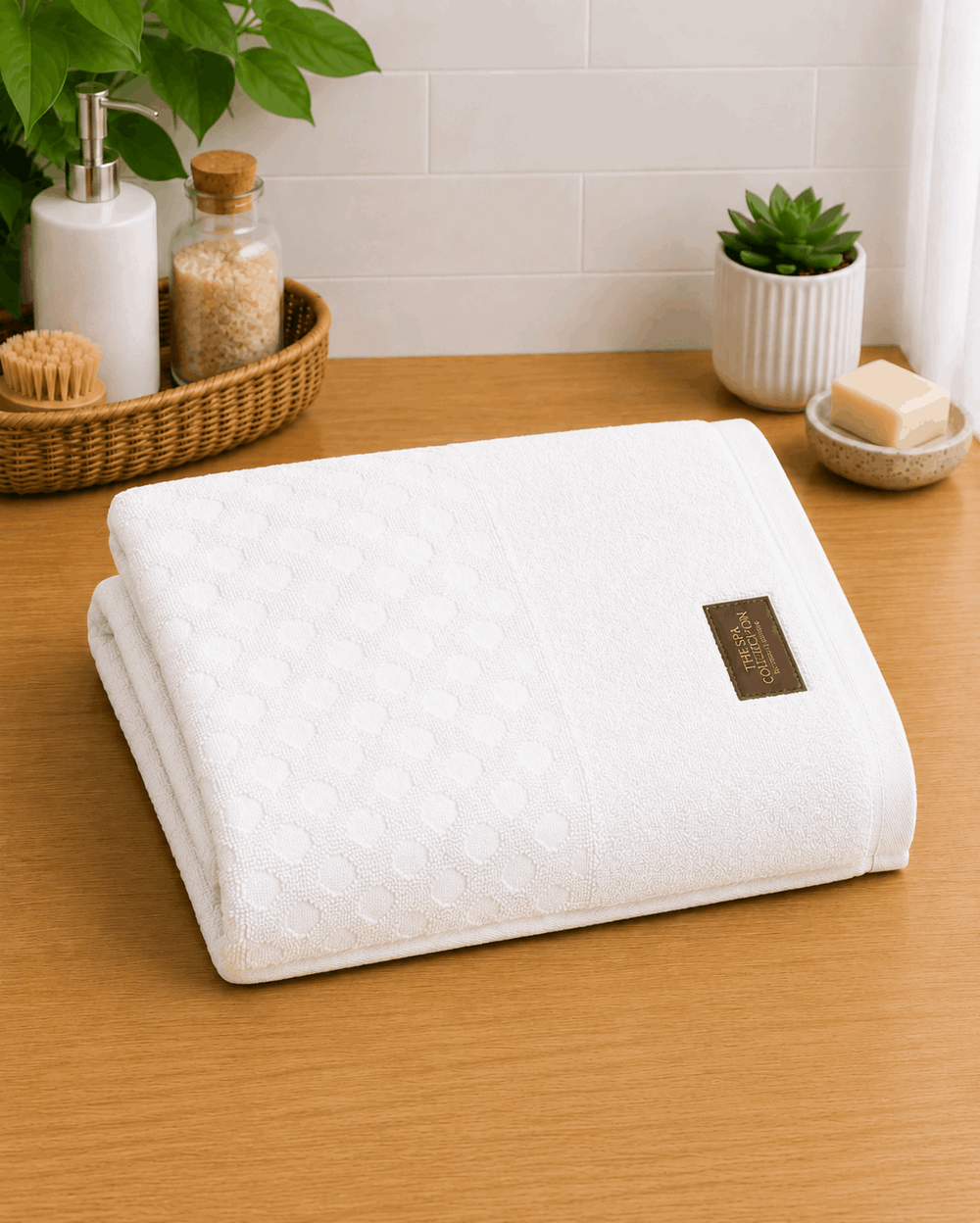 Polka Dots Bath Towel