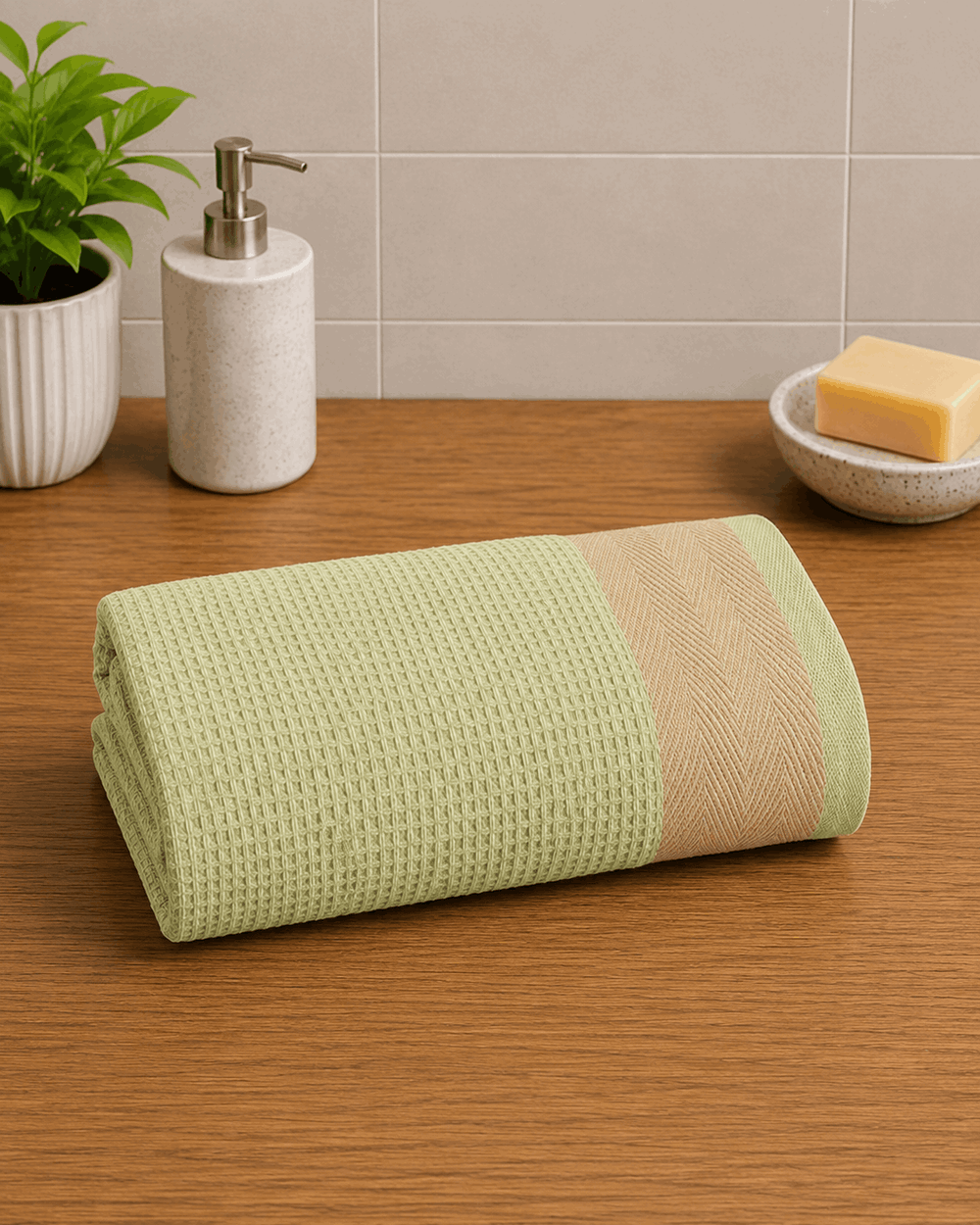Apex Border Hand Towel (Pack of 2) - Nishat Creative Store
