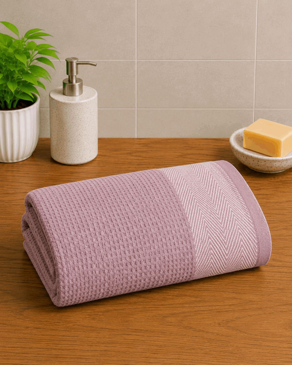 Apex Border Hand Towel (Pack of 2) - Nishat Creative Store