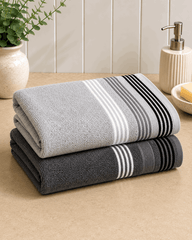 Apex Stripe Bath Towel - Nishat Creative Store