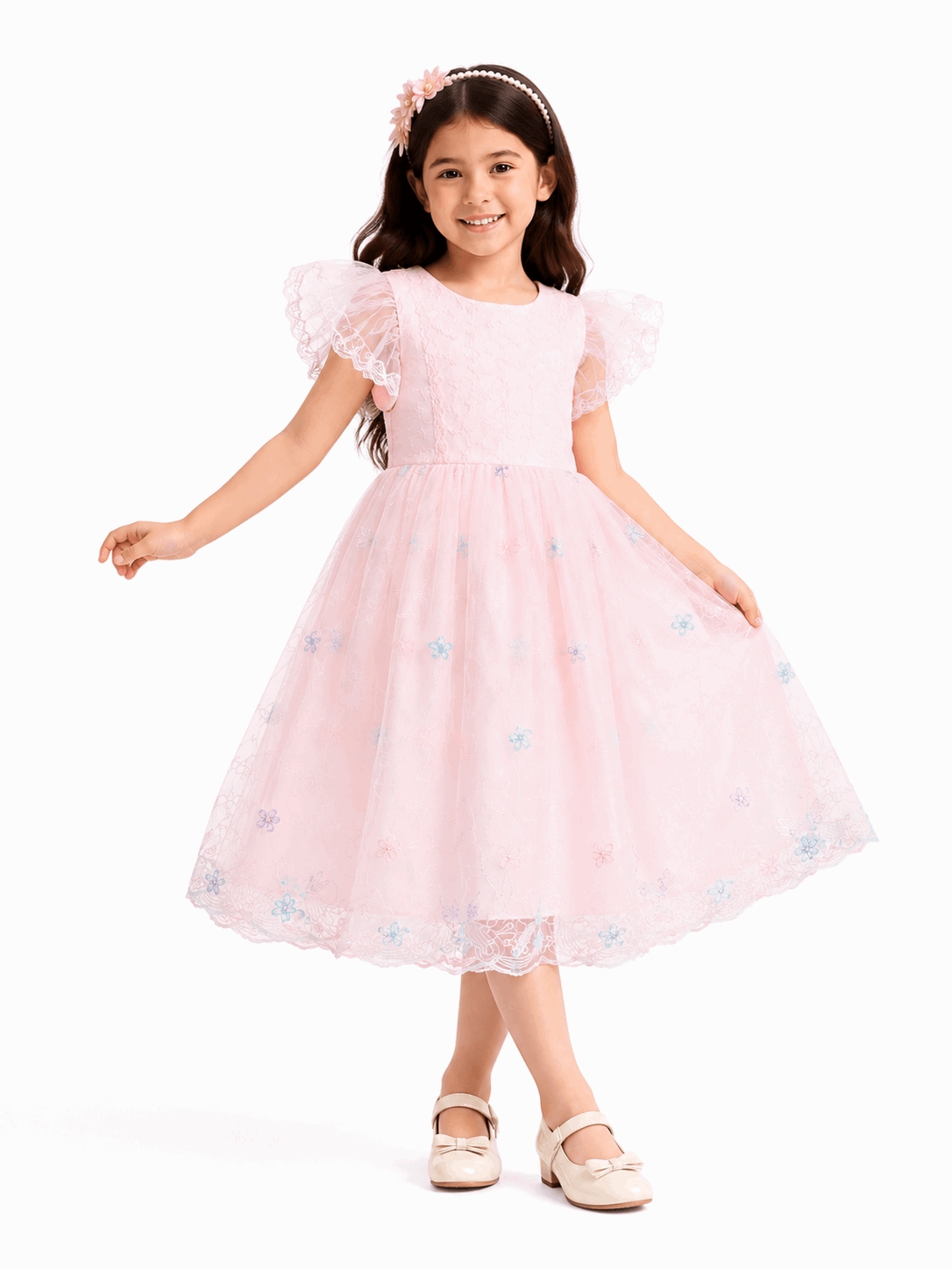 Blossom Fairy Pink Party Frock