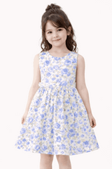 Blue Floral Fairy Frock