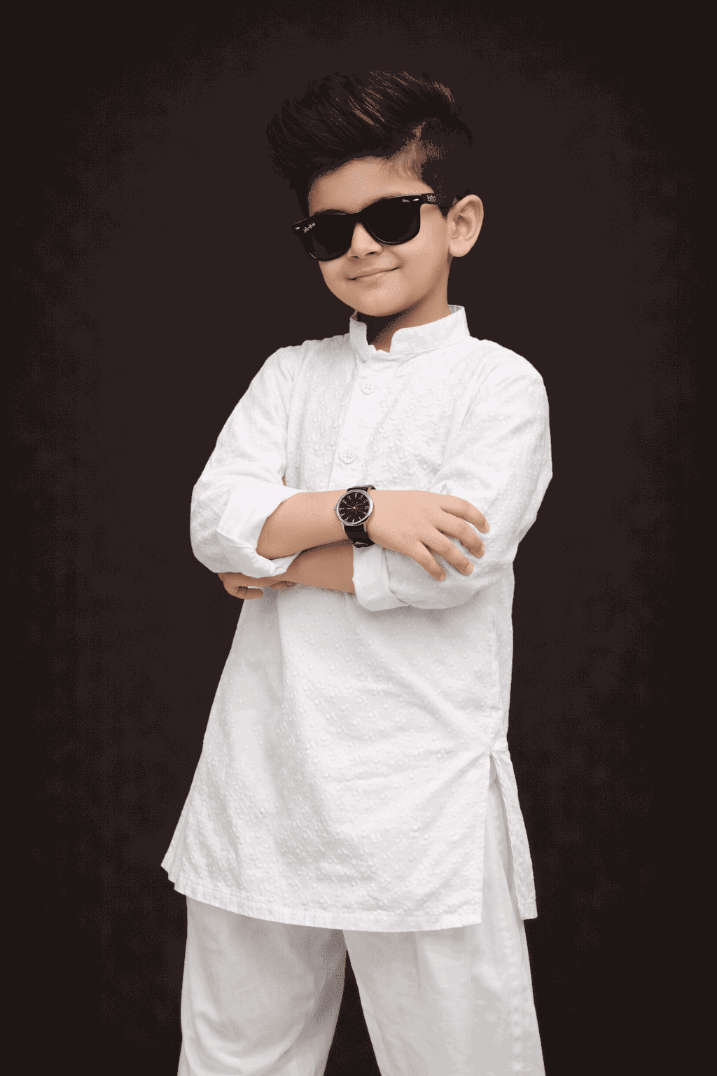 Boy Chikankari Shalwar Kameez KDC 026 - Nishat Creative Store