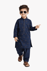 Boy Embroidered Printed Shalwar Kameez KDC 021 - Nishat Creative Store