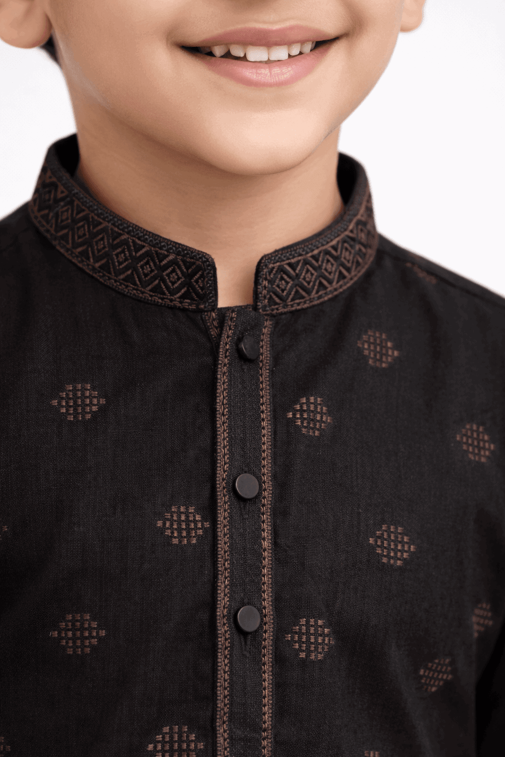 Boy Embroidered Printed Shalwar Kameez KDC 022 - Nishat Creative Store