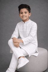 Boy Embroidered Printed Shalwar Kameez KDC 023 - Nishat Creative Store