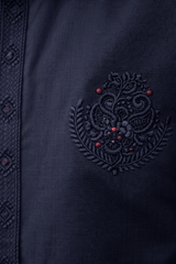 Boy Embroidered Shalwar Kameez KDC 012 - Nishat Creative Store