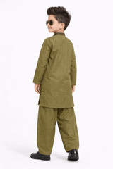 Boy Embroidered Shalwar Kameez KDC 016 - Nishat Creative Store