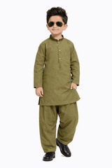 Boy Embroidered Shalwar Kameez KDC 016 - Nishat Creative Store