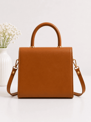 Croco Vault satchel Hand Bag