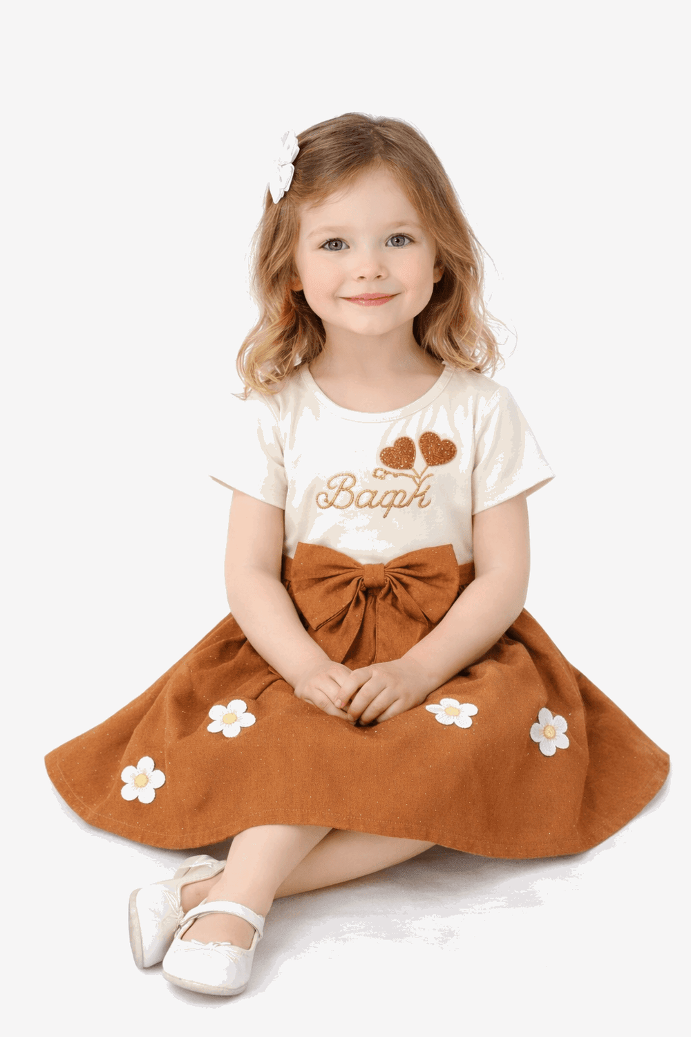 Butterfly Bow Party Dress